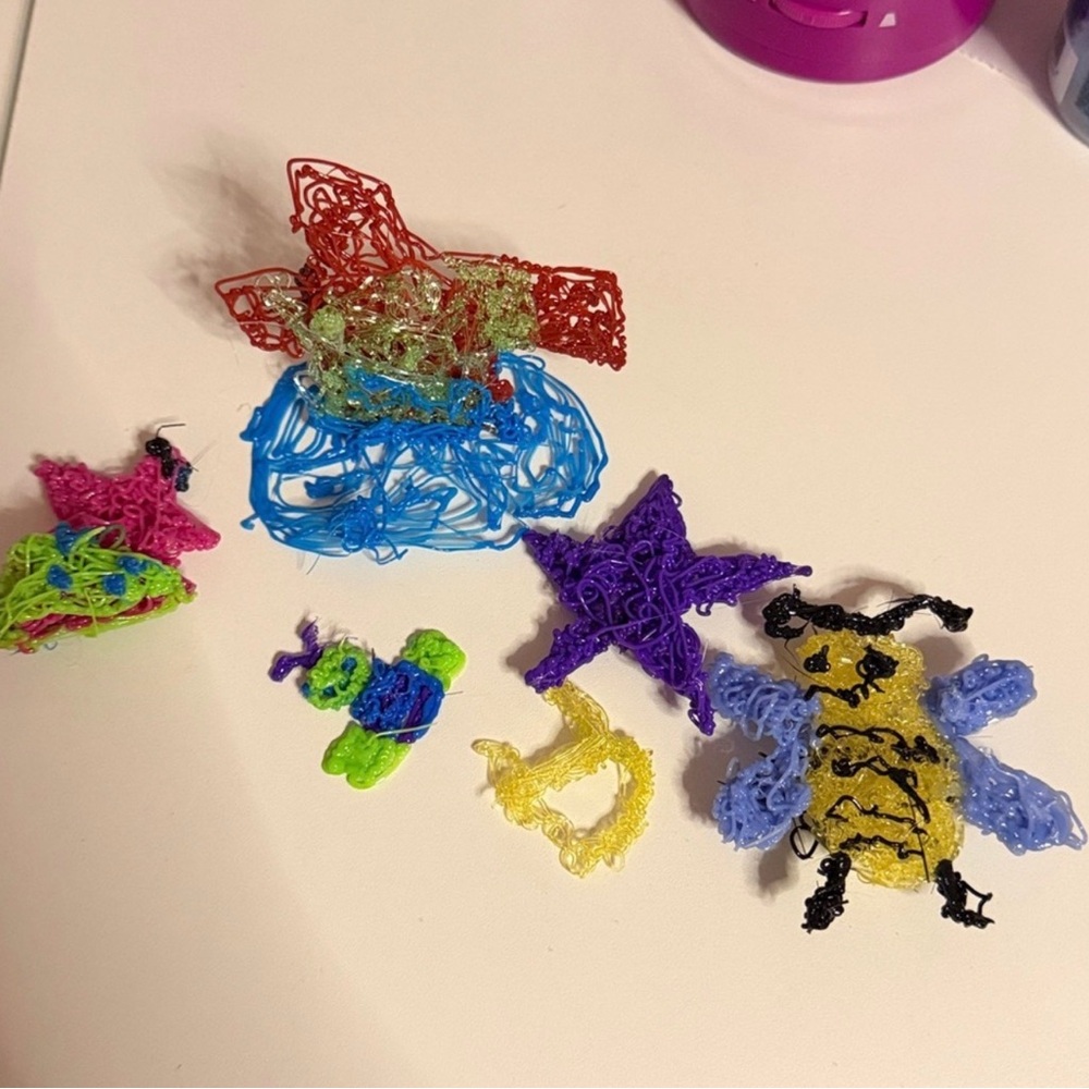 Colorful 3D Doodle Art Set for Kids
